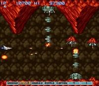 une photo d'Ã©cran de Gradius 3 sur Nintendo Super Nes